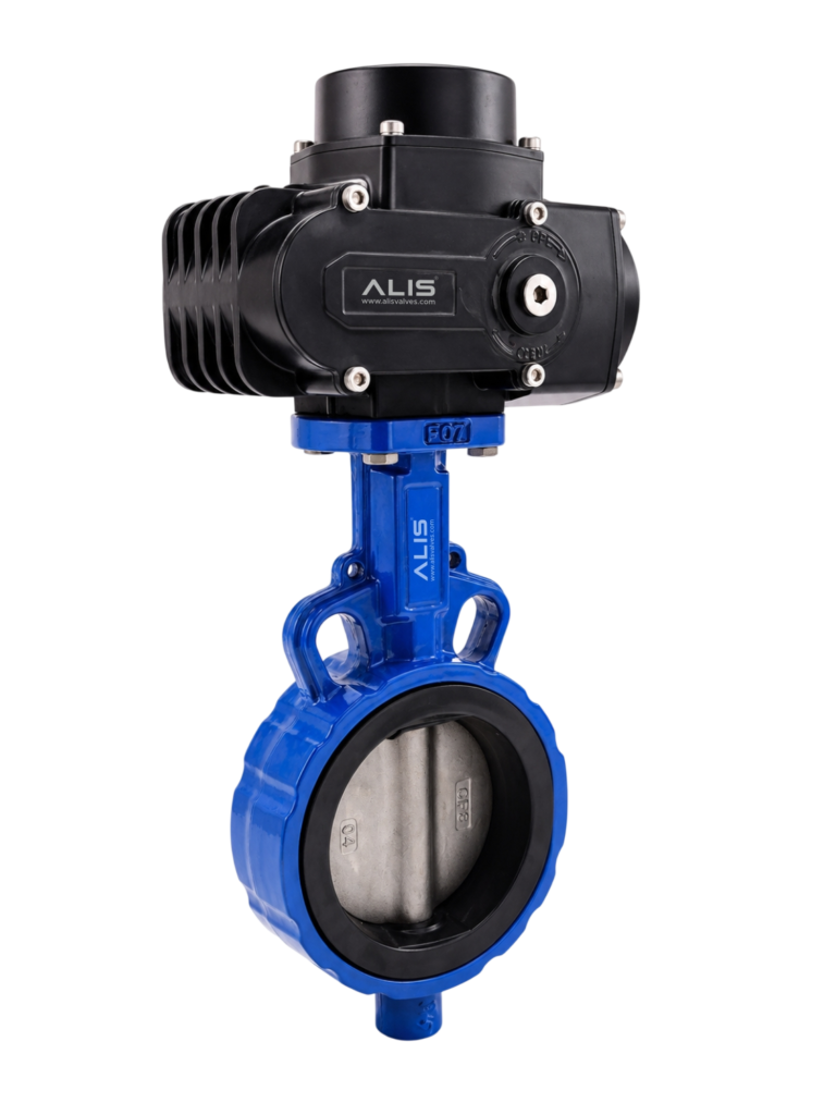 Electric Wafer Type Butterfly Valve