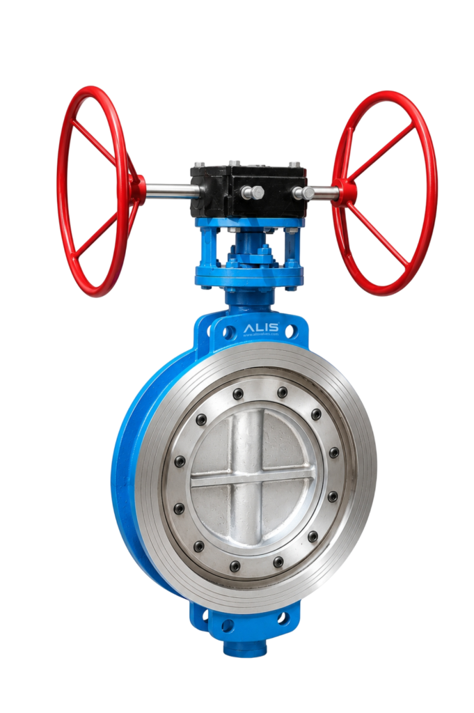Dual Handwheel Double Offset Butterfly Valve