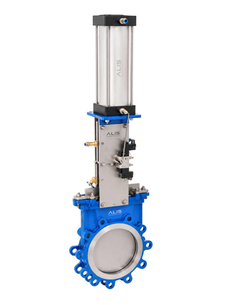 Pneumatic Cylinder Lug Type Knife Edge Gate Valve